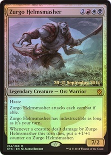 (Promo-Prerelease)Zurgo Helmsmasher/兜砕きのズルゴ